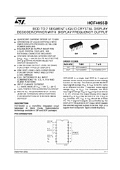 DataSheet HCF4055B pdf